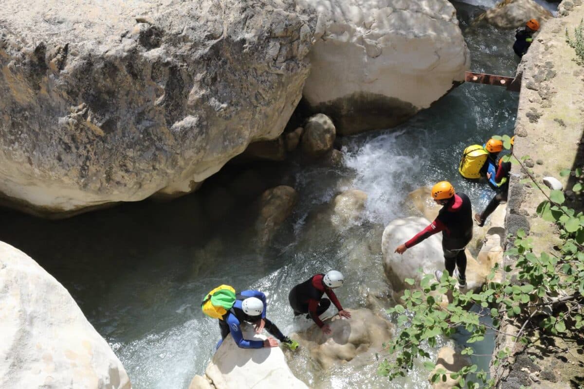 canyoning activité en famille