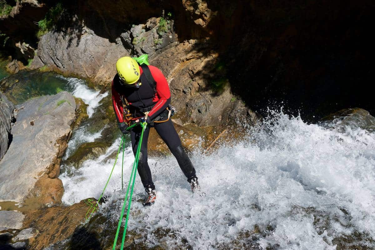 canyoning canyon baudrier équipement
