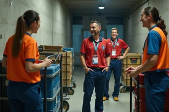 Équipes de stade en 1998 lors de la coupe du monde