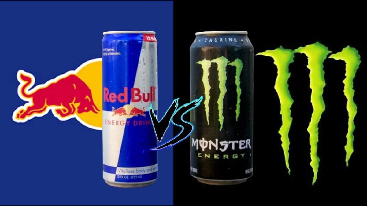 Red Bull vs Monster Quelle est la différence et laquelle est
