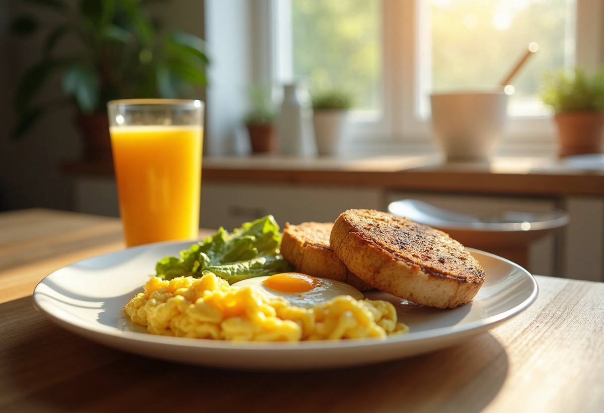 petit-déjeuner protéines